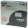 STIKIT FINISHING FILM DISCS 6" P800 100/BX